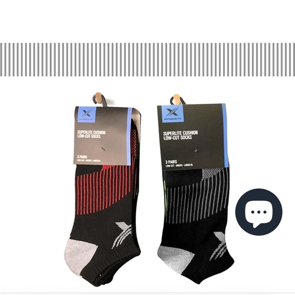 New Extreme Fit Lite Cushion Low-cut Socks (3 Pairs) - Picture 4 of 6
